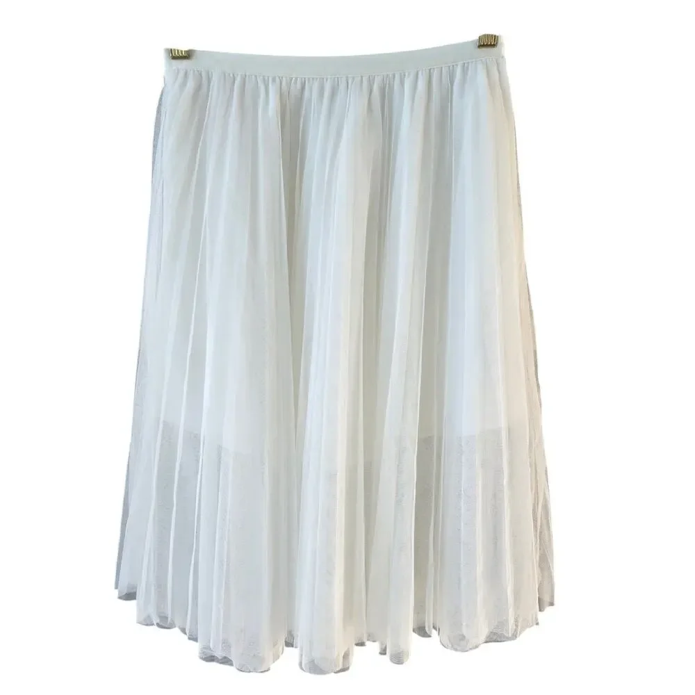 J. Crew Girls' Pleated Midi Skirt in Tulle Size XL NWOT